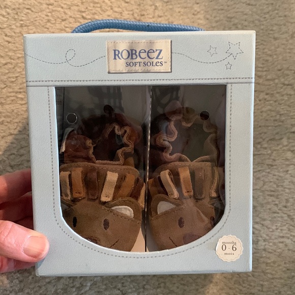 Robeez Other - Robeez 3D Lion Baby Soft Sole Shoes 0 - 6 Months New